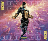 OVERPOWER: SKYBOUND INVINCIBLE PREMIUM FORMAT LEARN TO PLAY DOUBLE PLAYMAT - INVINCIBLE (Special Order)