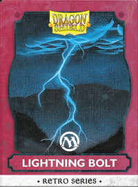 DRAGON SHIELD SLEEVES BRUSHED ART LIGHTNING BOLT (Pre-Order)