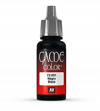 VALLEJO: GAME COLOR BLACK 18ML (Special Order)