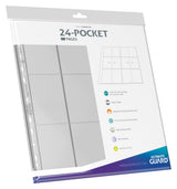 UG QUADROW PAGES SIDE-LOADING 24PKT CLEAR 10CT (Special Order)