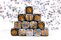 CONQUEST: DWEGHOM GRAY SWIRL DICE SET (Special Order)