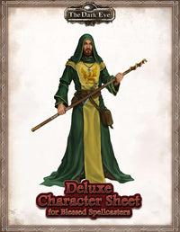 THE DARK EYE: BLESSED SPELLCASTERS DELUXE SHEET (Special Order)