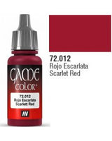 VALLEJO: GAME COLOR SCARLETT RED 18ML (Special Order)