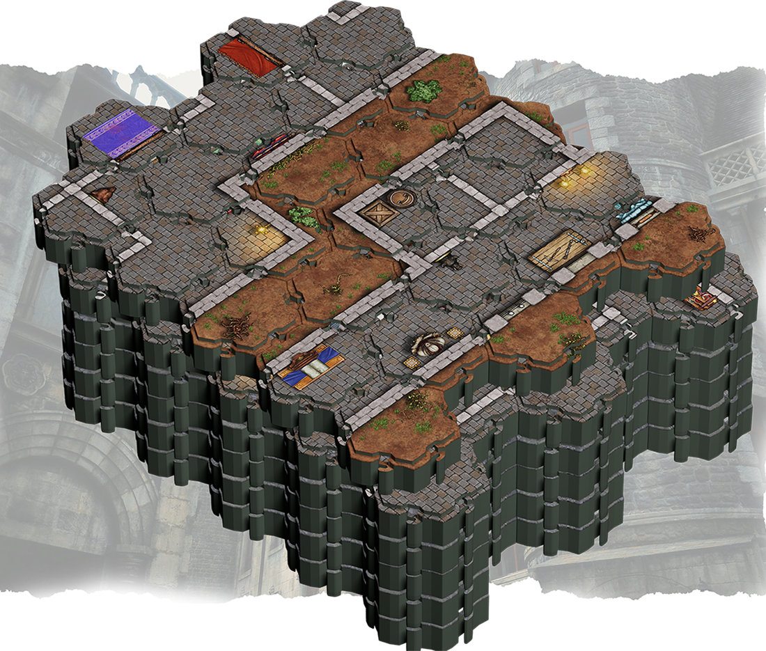 LORESCAPE TERRAIN TILES CASTLES (Pre-Order)
