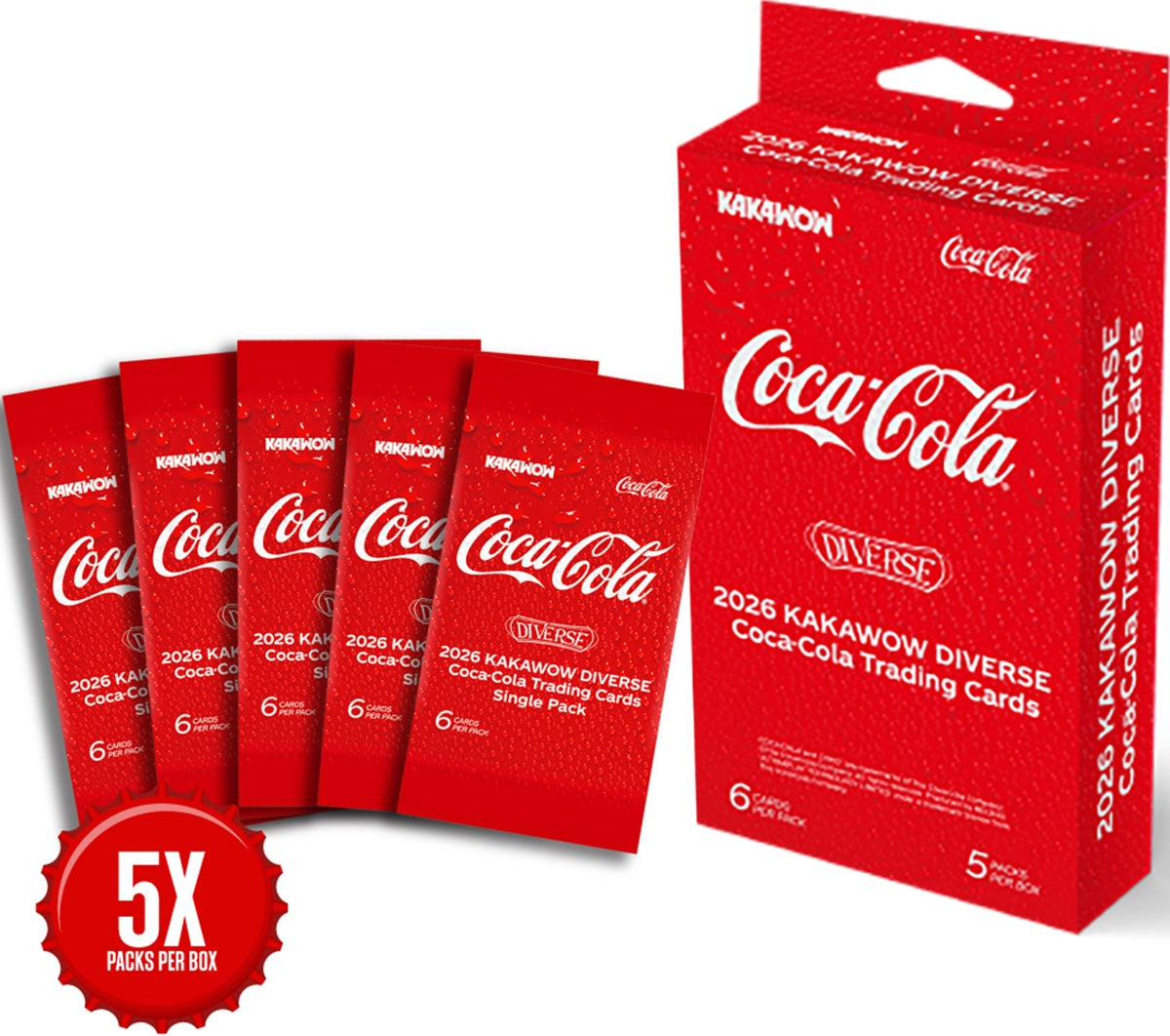 KAKAWOW DIVERSE COCA-COLA 2026 HANGER BOX (Pre-Order)