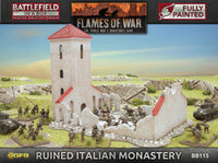 BATTLEFIELD IN A BOX: RUINED ITALIAN MONASTERY (Special Order)