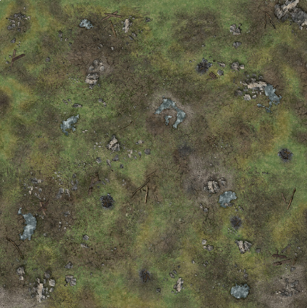 BATTLE SYSTEMS FORSAKEN PLAIN GAMING MAT 3X3 GRID (Pre-Order)