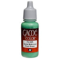 VALLEJO: GAME COLOR FOUL GREEN 18ML (Special Order)