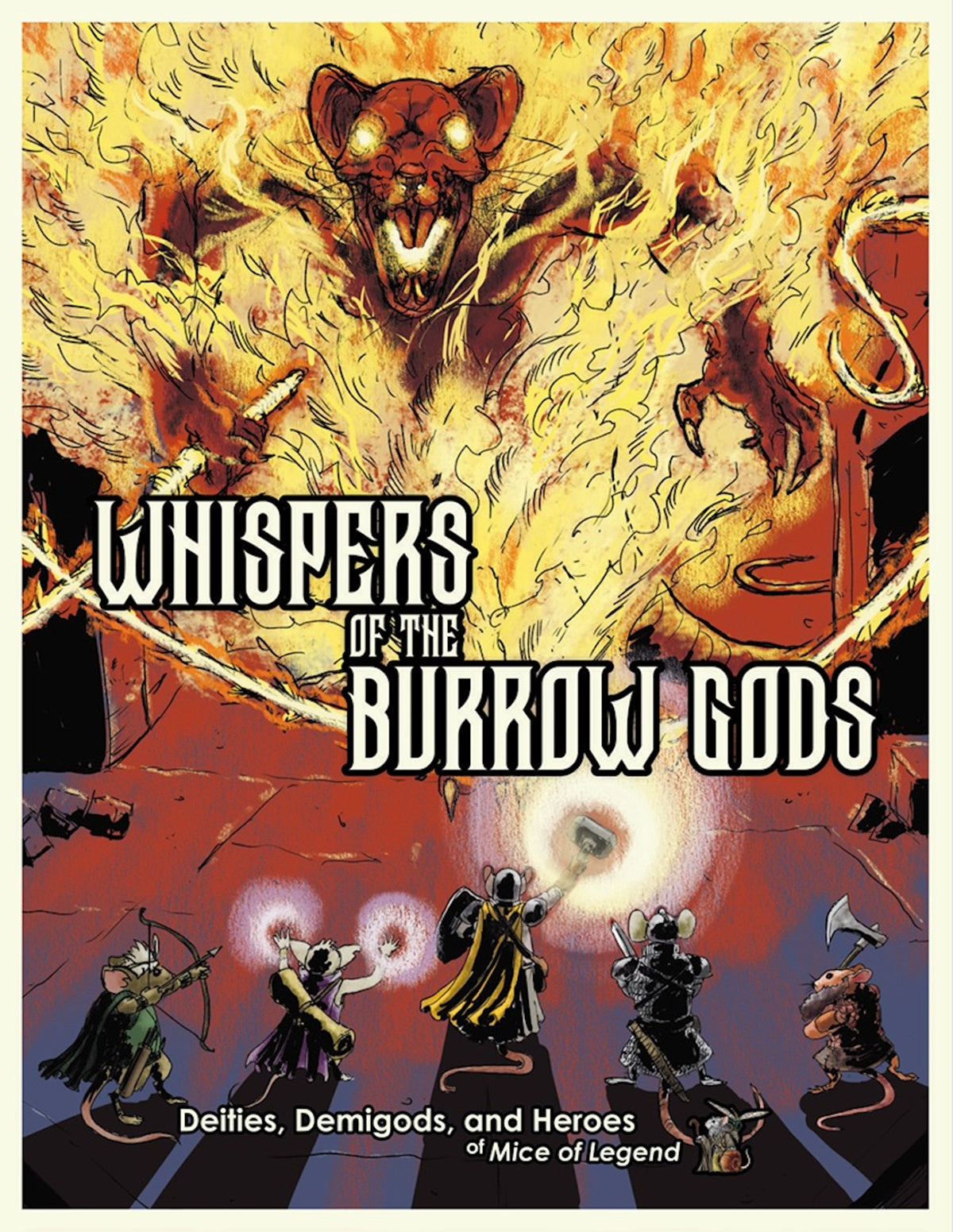 MICE OF LEGEND: WHISPERS OF THE BURROW GODS - DEITIES, DEMIGODS AND HEROES (Pre-Order)