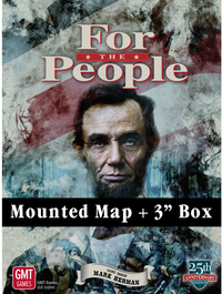 FOR THE PEOPLE 4TH PRINTING MOUNTED MAP AND 3" BOX (Special Order)