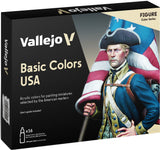 VALLEJO: MODEL COLOR BASIC COLOURS USA (Special Order)