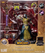 WORLD OF WARCRAFT 6" WV1-UNDEAD:PRIEST/WARLOCK (Special Order)