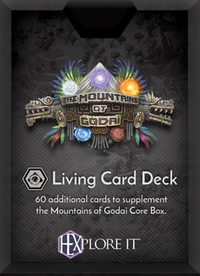HEXPLORE IT: THE MOUNTAINS OF GODAI LIVING CARD DECK