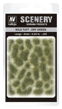 VALLEJO: SCENERY LARGE WILD TUFT DRY GREEN (Special Order)