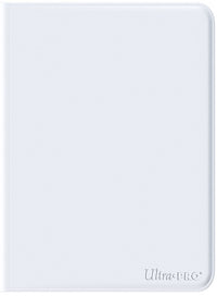 UP ZIP BINDER PRO VIVID 4PKT WHITE (Pre-Order)