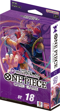 ONE PIECE CG ST18 STARTER DISPLAY (PURPLE) - MONKEY D. LUFFY (Special Order)