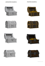 WIZKIDS UNPAINTED MINIS WV2 CHESTS (Special Order)