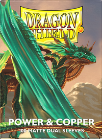 DRAGON SHIELD SLEEVES DUAL MATTE POWER AND COPPER 100CT (Special Order)