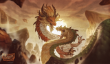 DRAGON SHIELD PLAYMAT WOOD SNAKE 2025 (Special Order)