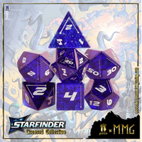 STARFINDER SHATTERED GLASS DICE SET (Pre-Order)