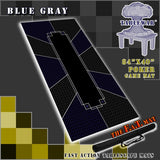 F.A.T. MATS: POKER BLUE GRAY 84"X40" (Special Order)