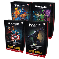Magic: The Gathering | Marvel Super Heroes - Commander Decks (Set of 4)