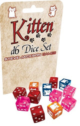 KITTEN D6 DICE SET (EN) (Special Order)