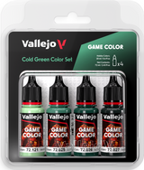 VALLEJO: GAME COLOR SET COLD GREEN (Special Order)