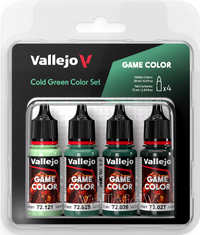 VALLEJO: GAME COLOR SET COLD GREEN (Special Order)