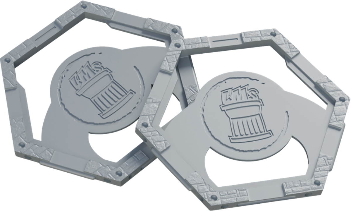 LUDUS MAGNUS TILE COMPONENT HOLDERS (Pre-Order)