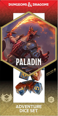 DND ADVENTURE DICE PALADIN: ORANGE/BLUE (Special Order)