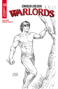 ALTERED STATES: WARLORDS #3 CVR J FOC BONUS JOSEPH MICHAEL LINSNER LINE ART (Special Order)