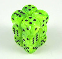 VORTEX 12D6 BRIGHT GREEN/BLACK 16MM (Special Order)
