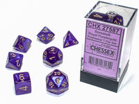 BOREALIS 7-DIE SET ROYAL PURPLE/GOLD LUMINARY (Special Order)