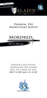 B&D PALADIN PREMIUM SLEEVES XXL MORDRED 101.5MM X 203MM 55CT (Special Order)