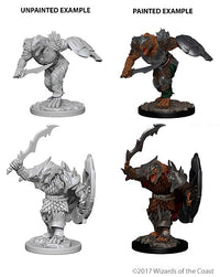 DND UNPAINTED MINIS WV4 DRAGONBORN MALE FIGHTER (36/144) (Special Order)