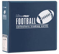 UP BINDER 3IN FOOTBALL BLUE (Special Order)