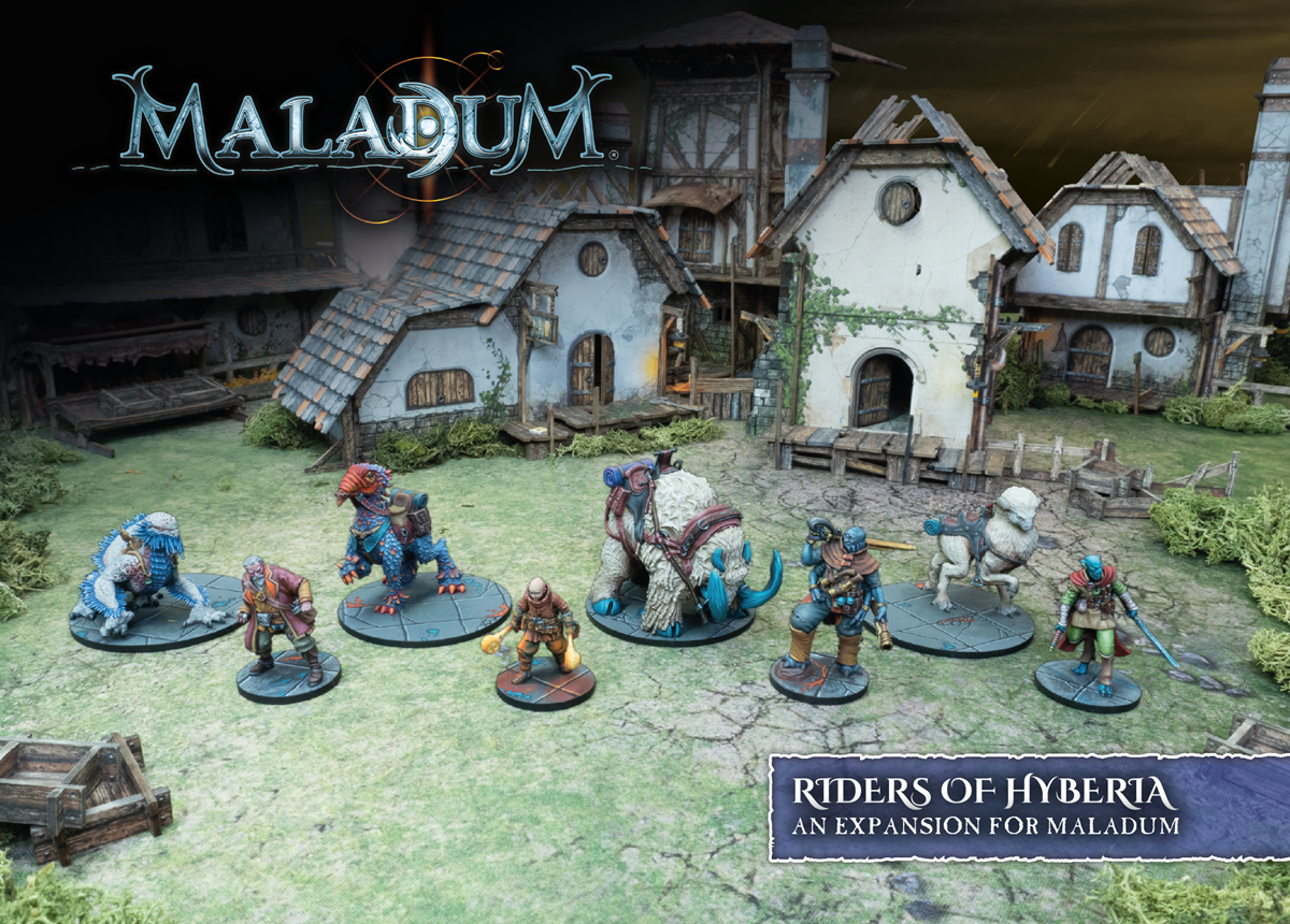 FRENCH BATTLE SYSTEMS MALADUM RIDERS OF HYBERIA EXPANSION (Pre-Order)