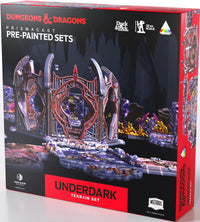 DUNGEONS AND DRAGONS PRE-PAINTED UNDERDARK TERRAIN SET (Special Order)
