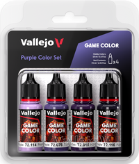 VALLEJO: GAME COLOR SET PURPLE (Special Order)