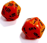 VORTEX COUNTUP&DOWN D20 ORANGE/BLACK (Special Order)