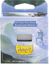 DRAGON SHIELD BG SLEEVES SQUARE 100CT (Special Order)