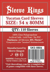SK STANDARD YUCATAN SLEEVES 54MM X 80MM 110CT (Special Order)