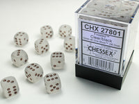 FROSTED 36D6 CLEAR/BLACK 12MM (Special Order)