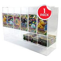 ER POKEMON BOOSTER PACK 6 SLOT ACRYLIC DISPLAY DISPENSER 1PK (Special Order)