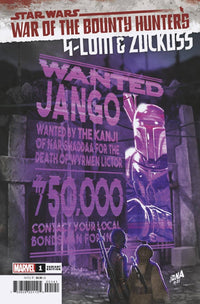 STAR WARS WAR BOUNTY HUNTERS 4-ZUCKUSS#1 WNTD VAR (Special Order)