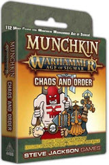 MUNCHKIN WARHAMMER AGE OF SIGMAR CHAOS & ORDER (Special Order)