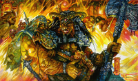 RKF PLAYMAT MTG PILLAGE (Special Order)