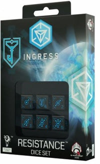 INGRESS DICE SET: 6D6  RESISTANCE (Special Order)