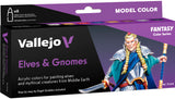 VALLEJO: FANTASY COLOR SERIES ELVES AND GNOMES (Special Order)